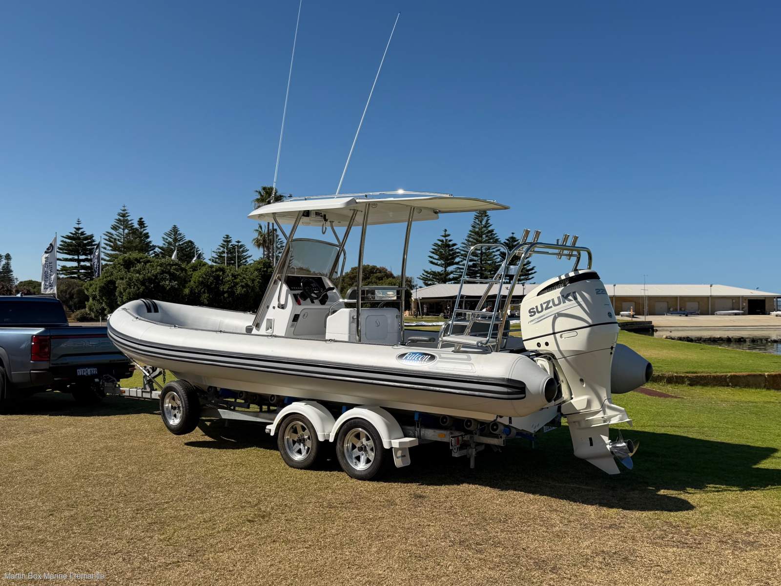 Falcon Inflatables 760 Hard Top Presents Like New!