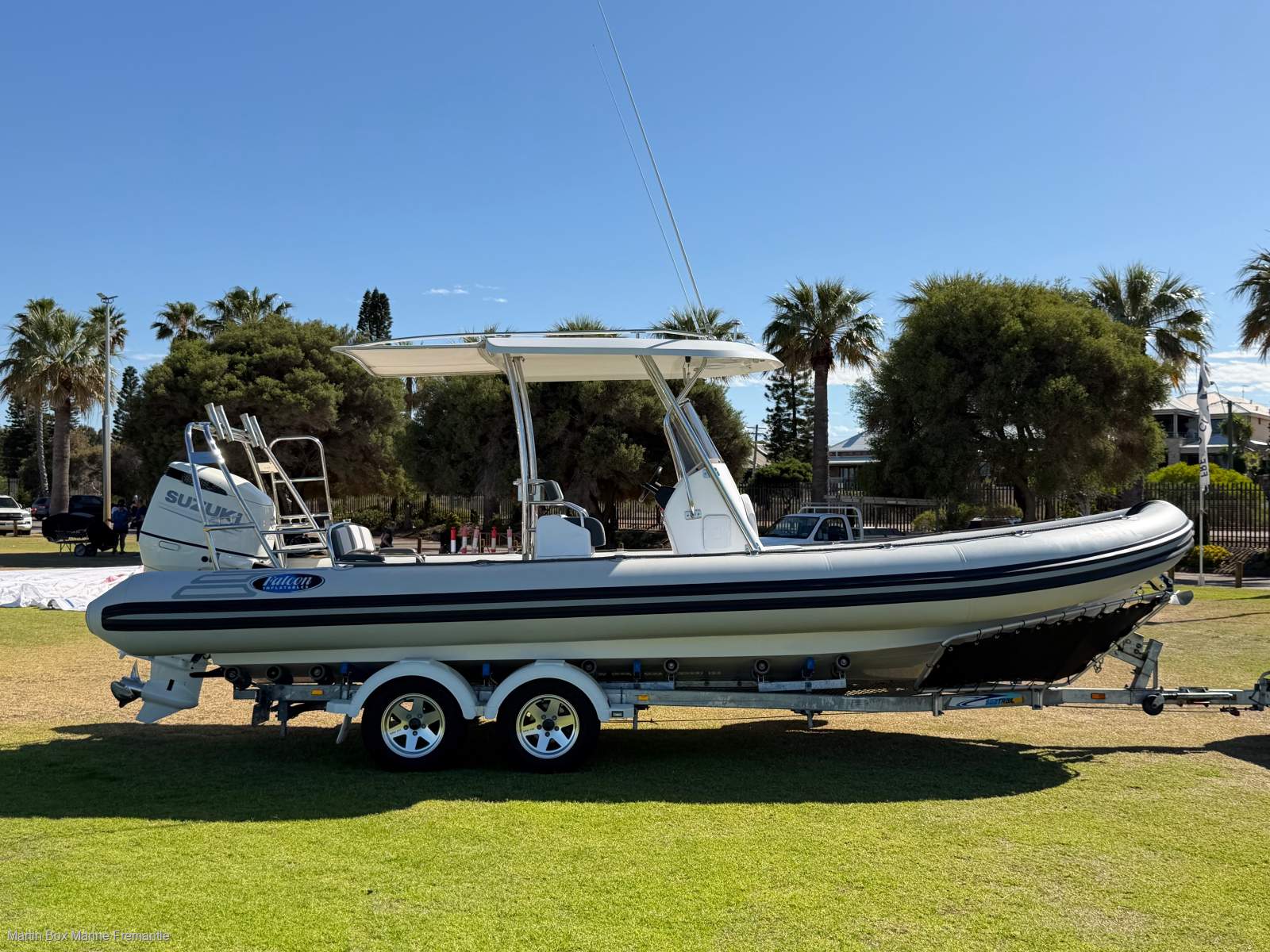 Used Falcon Inflatables 760 Hard Top Presents Like New! for Sale ...
