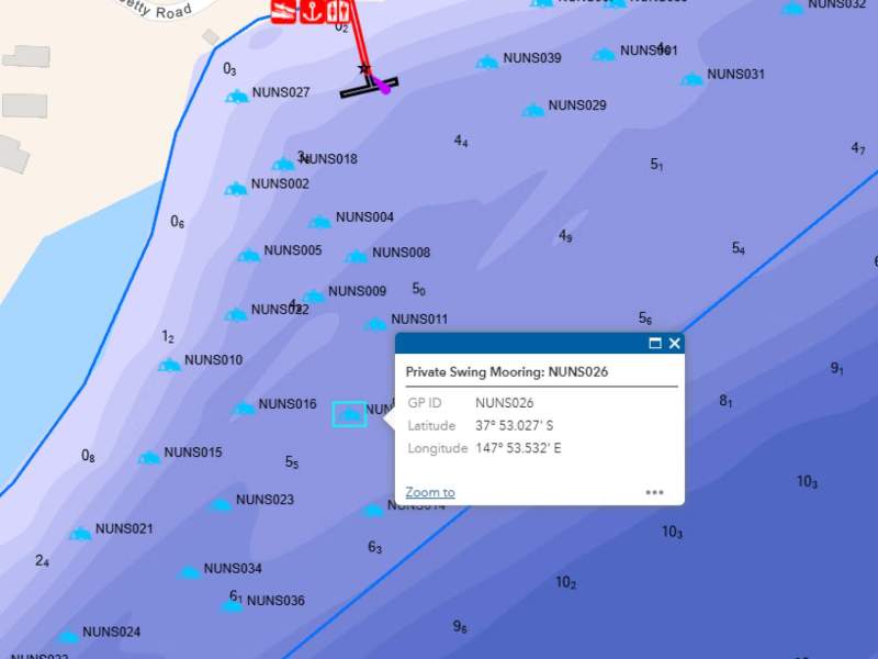 Swing Mooring Nungerner, Gippsland Lakes