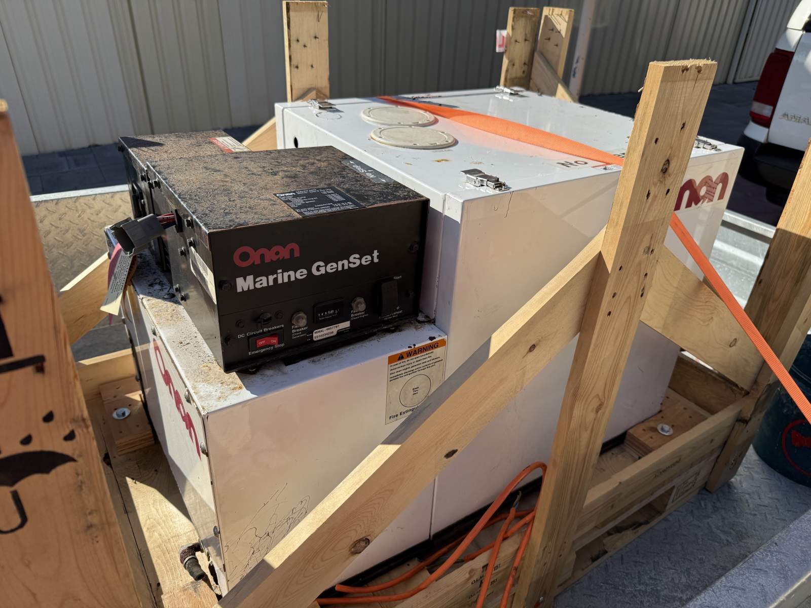 Oman marine generator 7kva motor requires repair