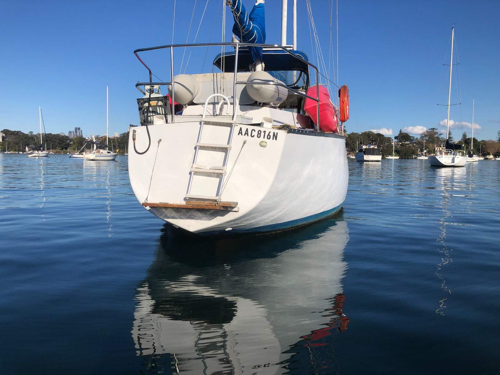 Roberts 40 Ketch with Dog House Mooring Option Sydney Harbour