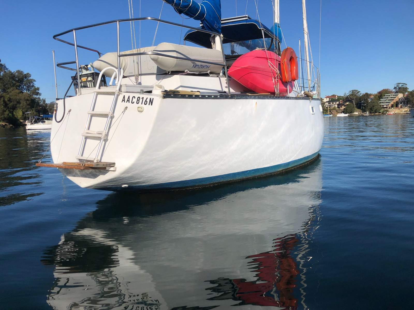 Roberts 40 Ketch with Dog House Mooring Option Sydney Harbour