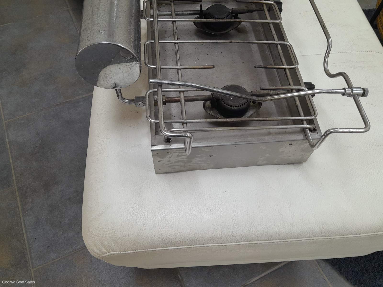 Maxie Metho Stove with Gimbals!