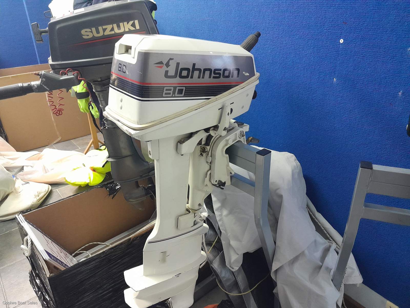 Johnson 8HP Xtra Longshaft Outboard