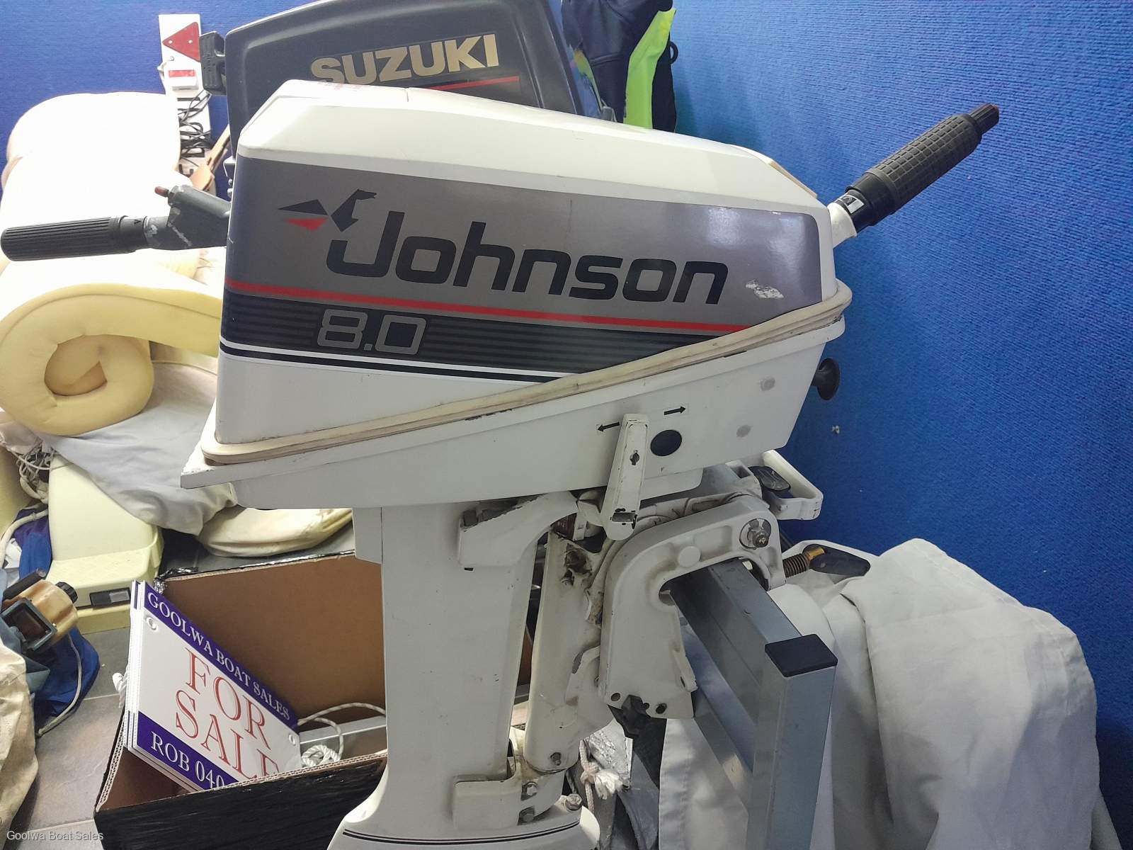 Johnson 8HP Xtra Longshaft Outboard