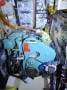 Beneteau 50 Farr:Engine compartment top view
