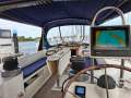 Beneteau 50 Farr:Cockpit view from starboard helm