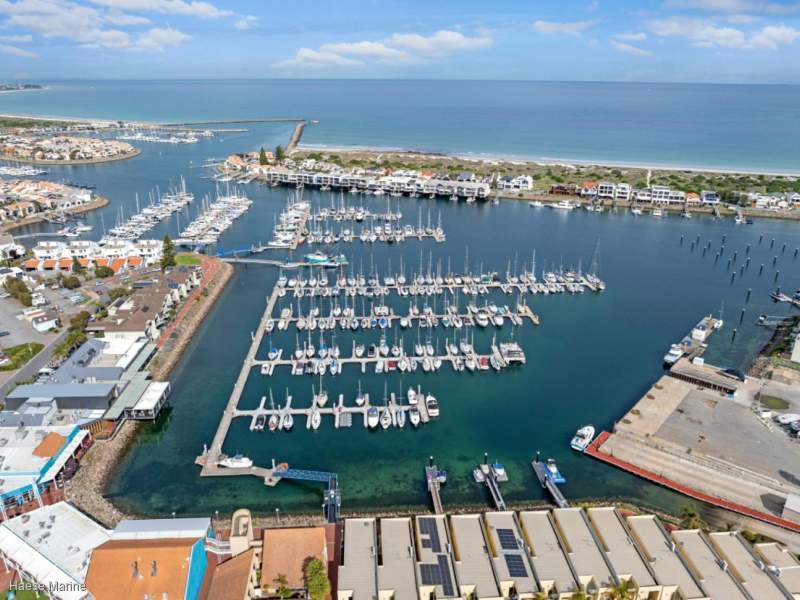 11.25mt shared marina berth for sale.