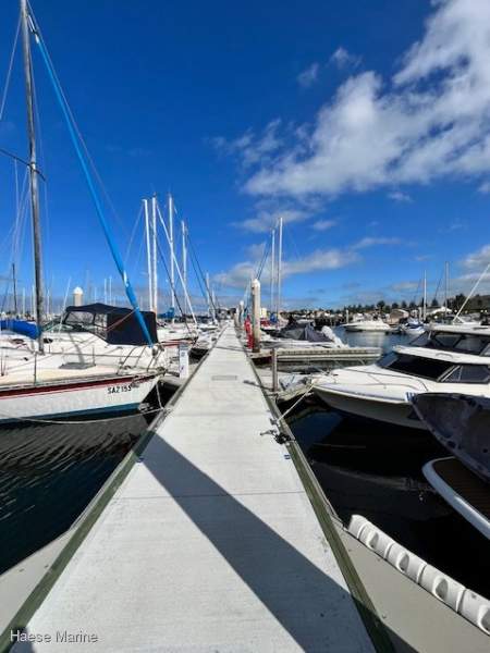 11.25mt shared marina berth for sale.