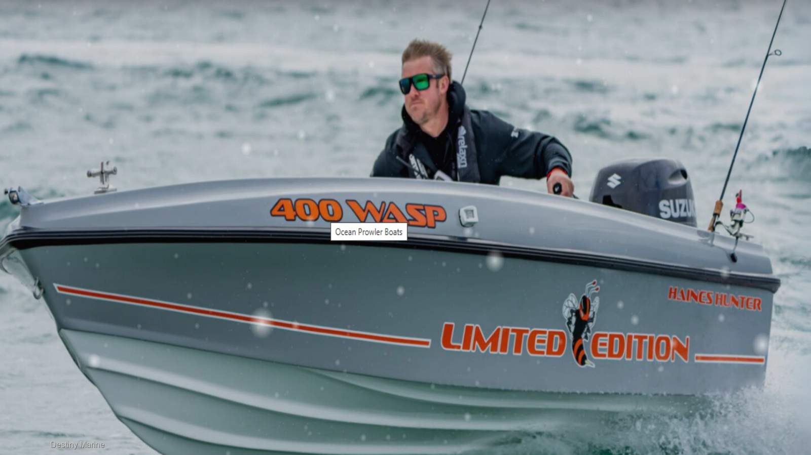 Haines Hunter 400 Seawasp Prowler Series Boats