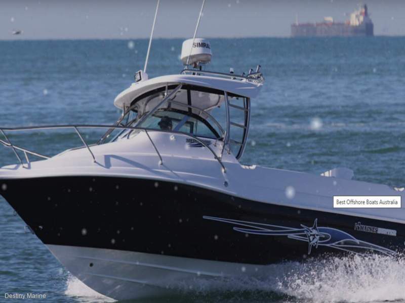 Haines Hunter 725 Offshore Hard Top
