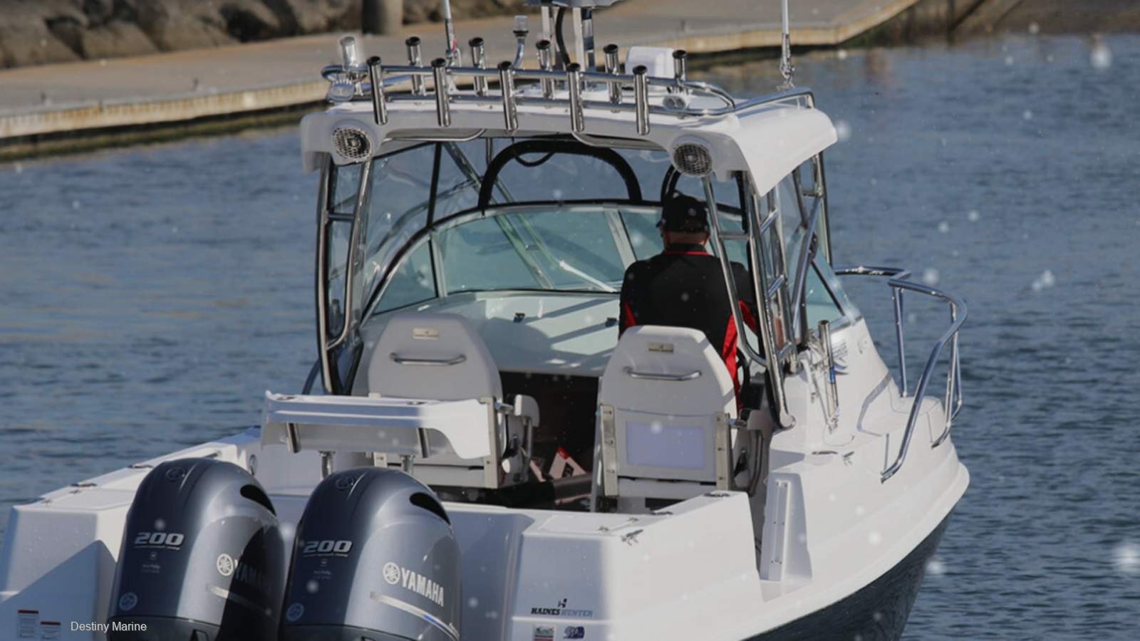 New Haines Hunter 725 Offshore Hard Top