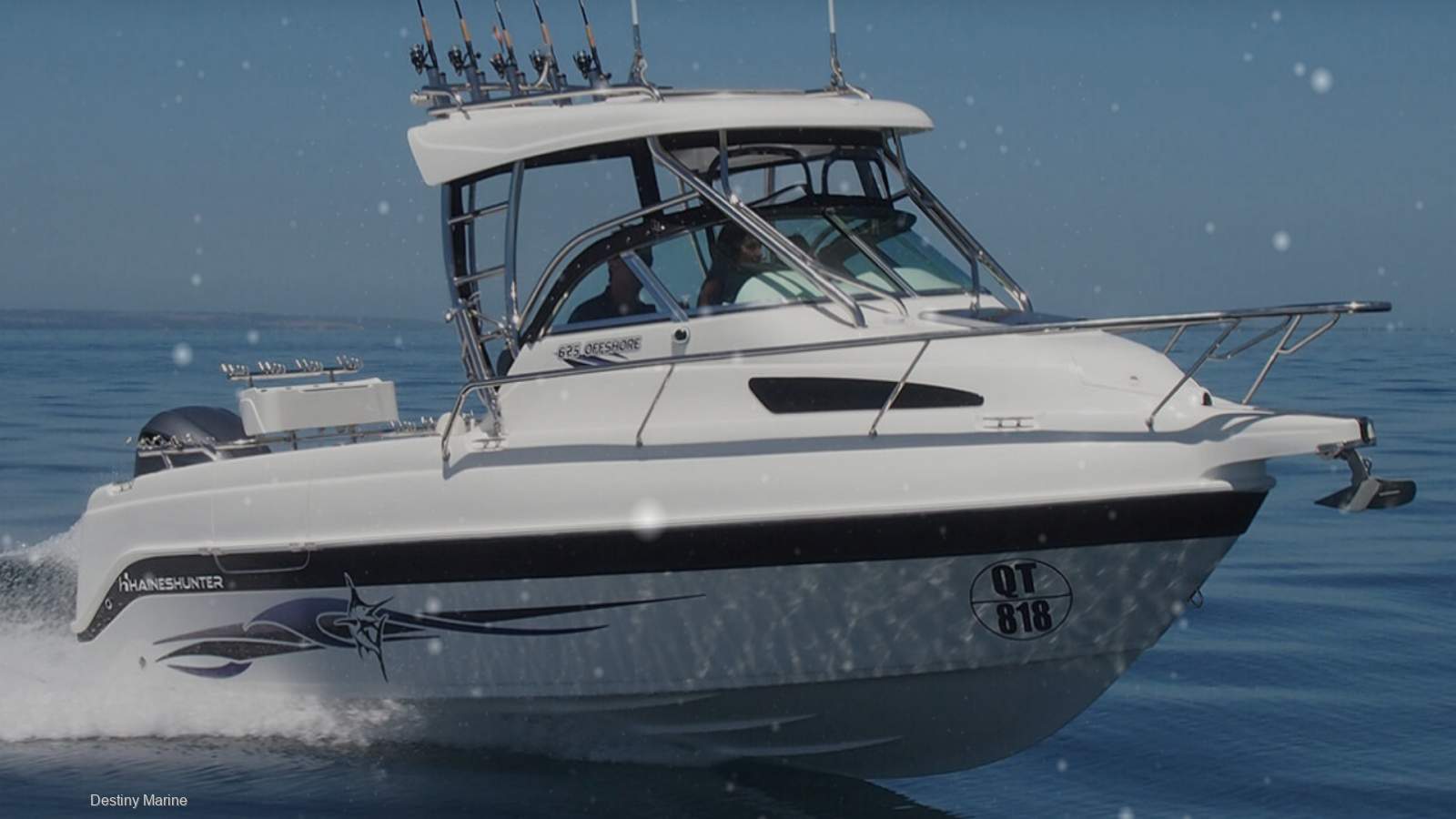 Haines Hunter 625 Offshore Hard Top