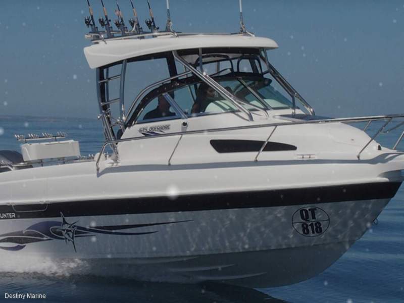 Haines Hunter 625 Offshore Hard Top