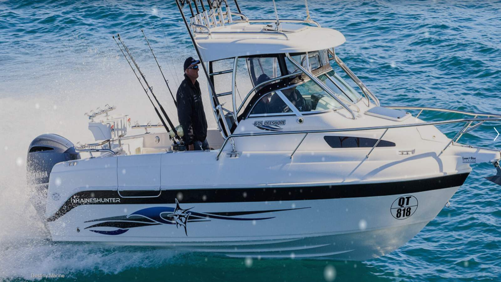 New Haines Hunter 675 Offshore Hard Top
