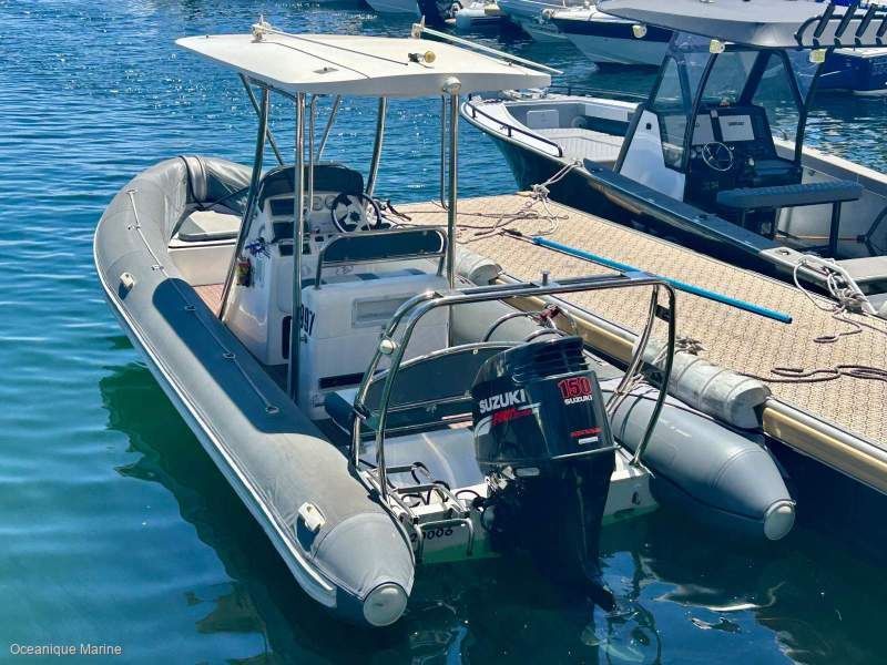 Falcon Inflatables 650 With rare Hardtop fitted