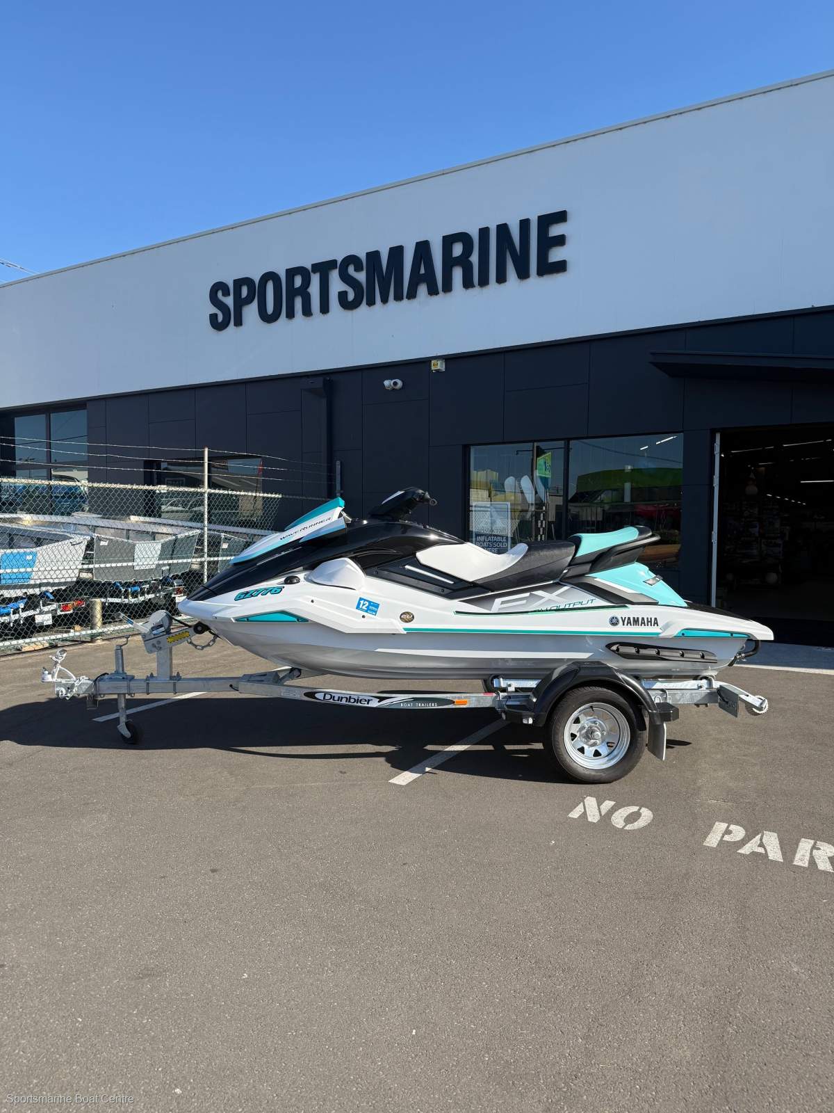Yamaha FX HO Waverunner & Trailer Package