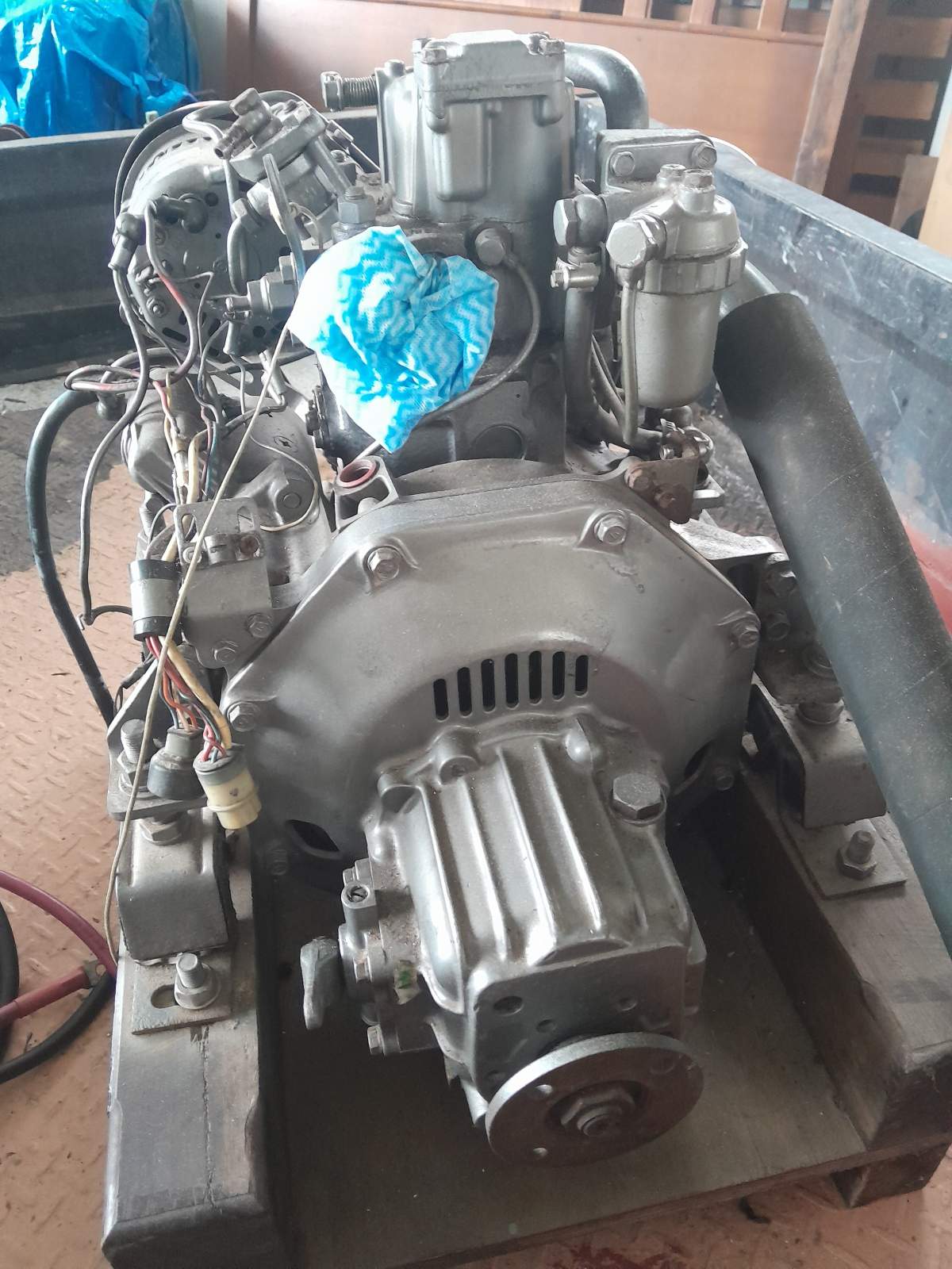 Yanmar 1GM10 and gearbox