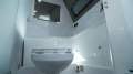 Axopar 37 XC Cross Cabin - Two cabin version - sleeps four. Low hours!:Separate toilet stall