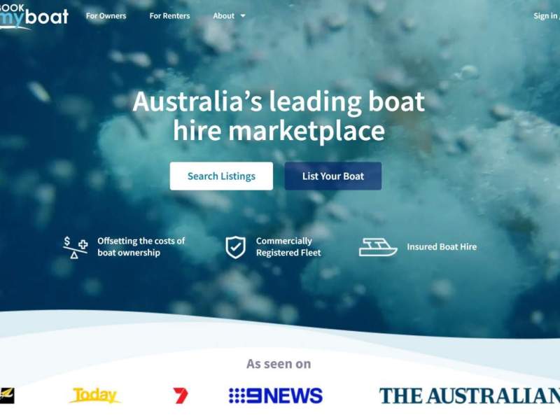 Book My Boat - online boat hire marketplace