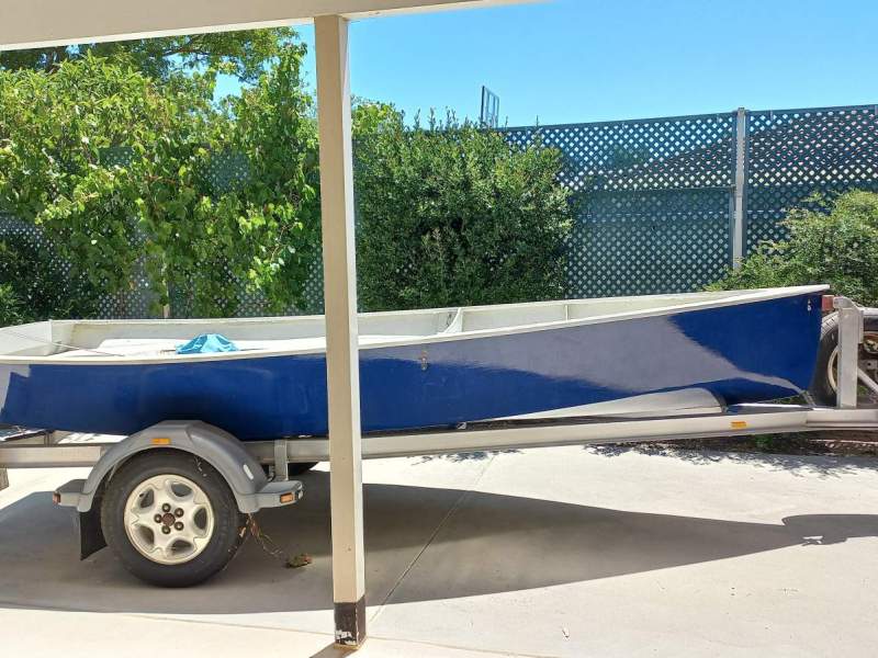 Aluminium Trailer for 4.3 metre sailboat
