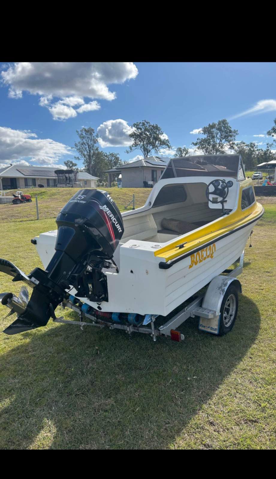 HALF CABIN FIBREGLASS