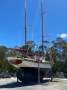 Custom "Wink" Warner design Timber Auxiliary Ketch:Hardstand 12/2025