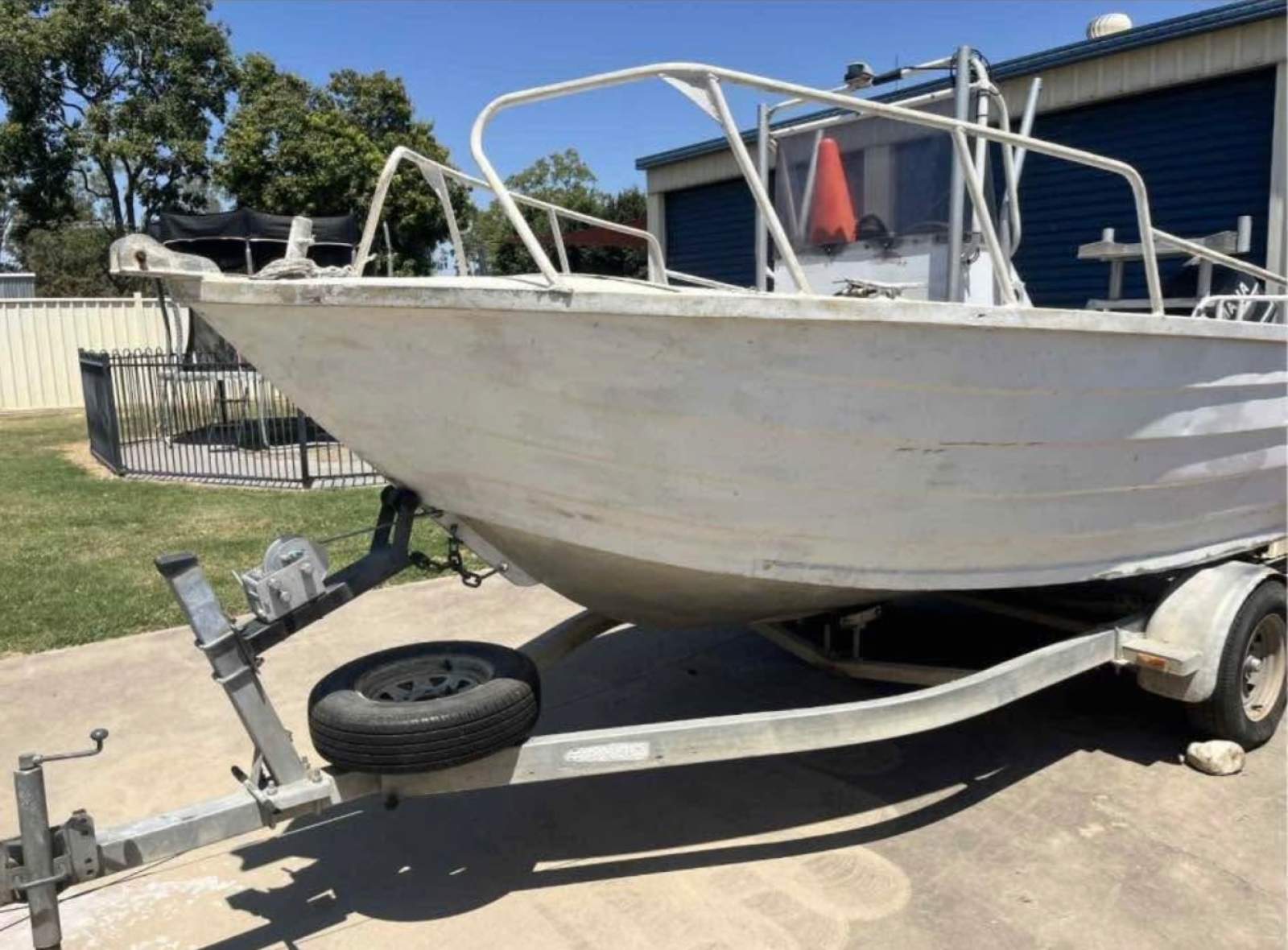 4.8 metre Custom craft 1997 Runabout Tinny