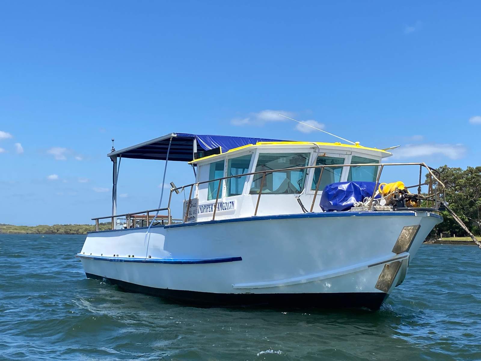 Ex cray and trap boat out of survey early 2022