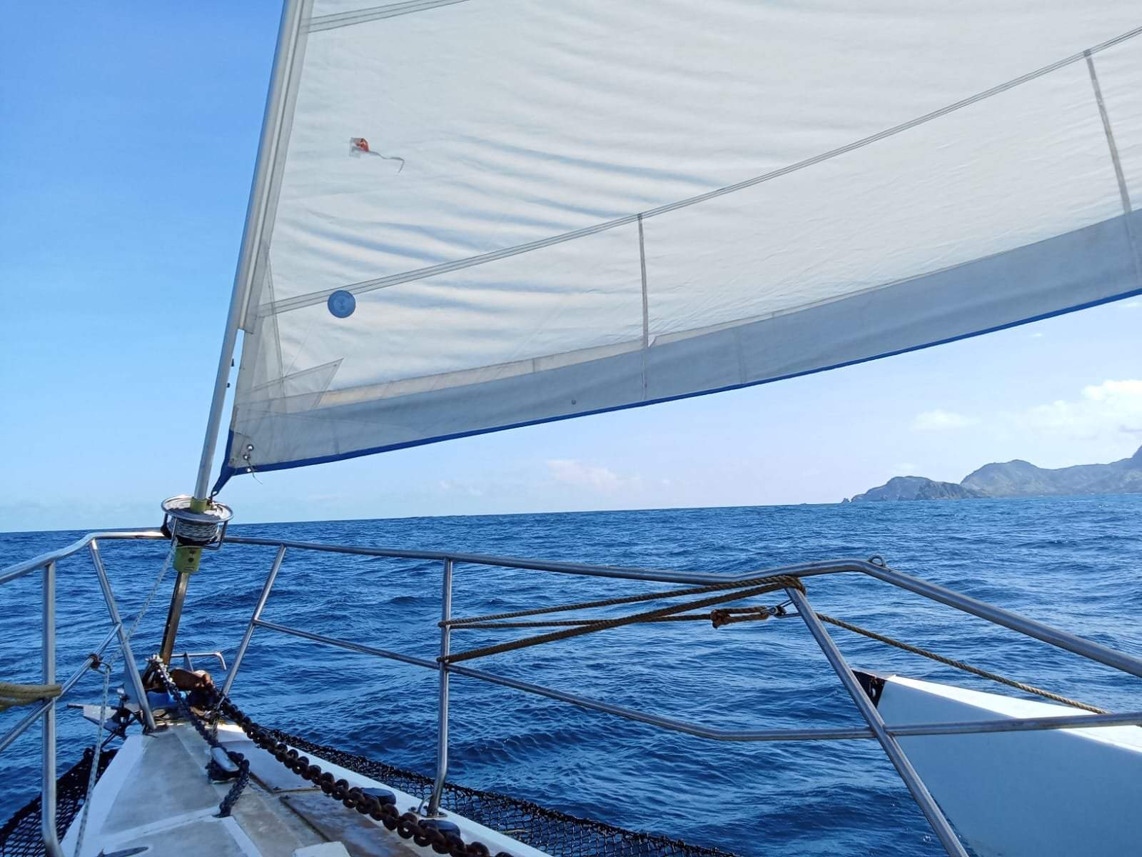 Crowther Buccaneer 36:Working Jib