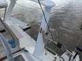 Simpson 40 Sailing Catamaran:Dingy Davits