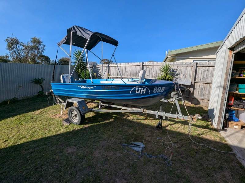 Aluminium Fishing Tinnie - ready to go!