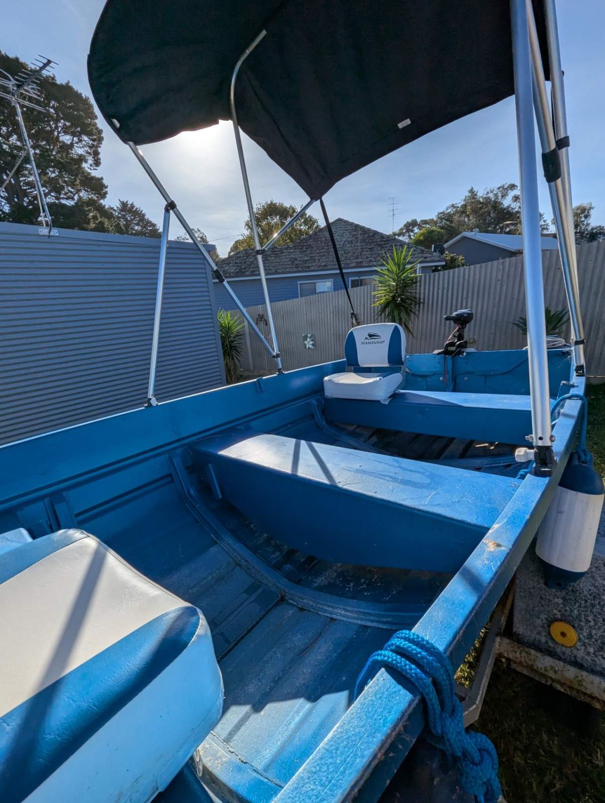 Aluminium Fishing Tinnie - ready to go!