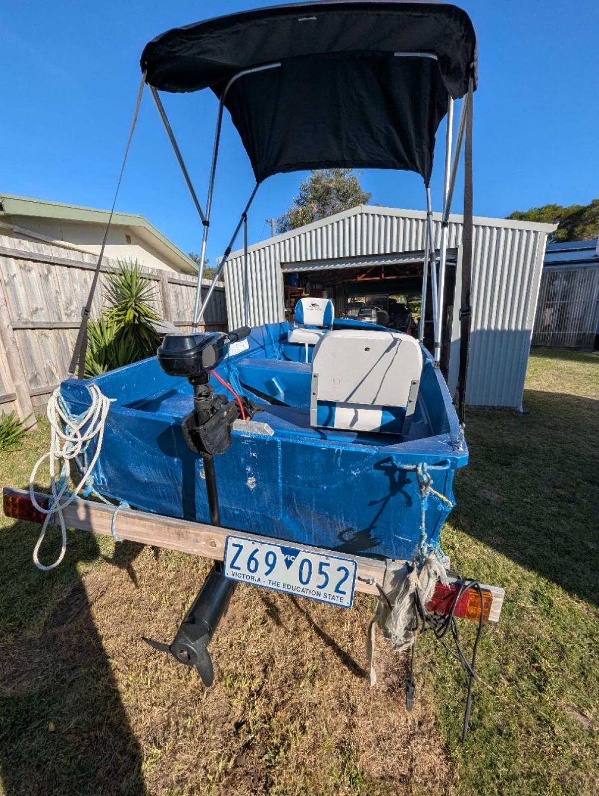 Aluminium Fishing Tinnie - ready to go!