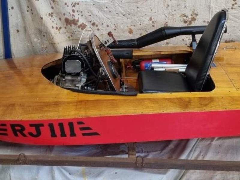 "Mini Hydro Go Cart", Made to Build-a-Boat plans.