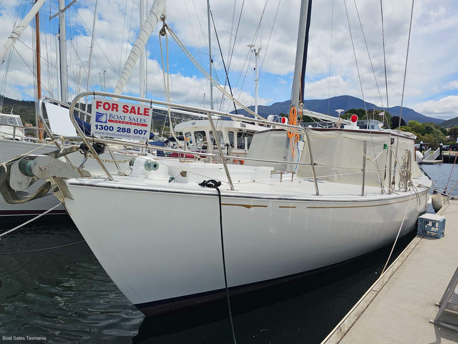 Ray Kemp 40' Huon Pine Motorsailer "Mac David"