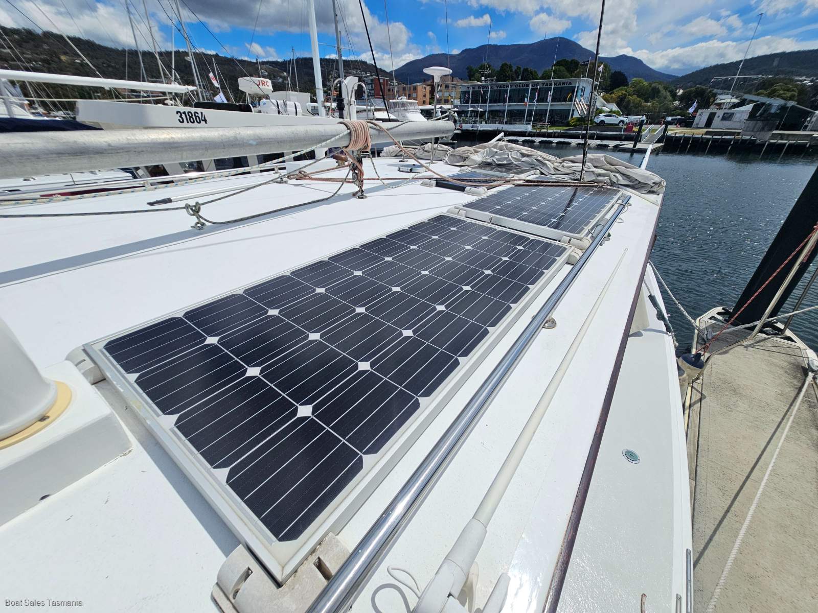 Ray Kemp 40 Huon Pine Motorsailer Mac David