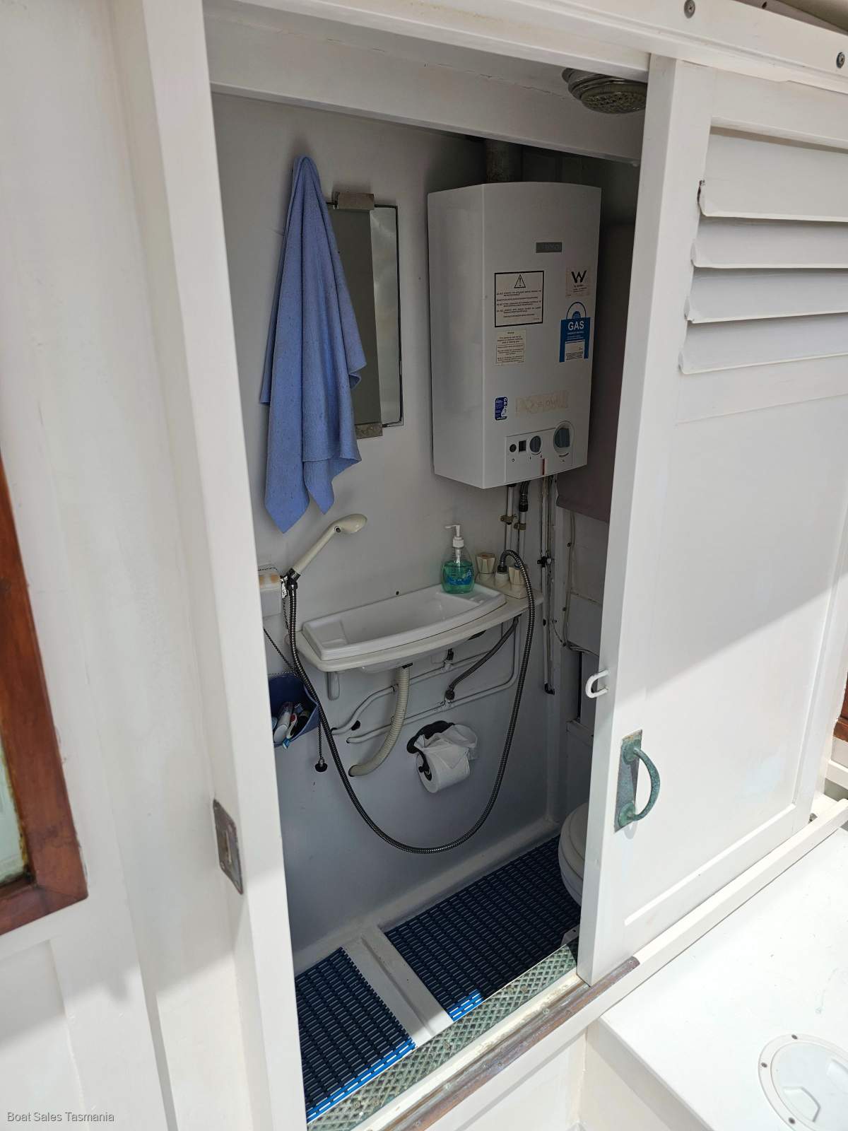 Ray Kemp 40 Huon Pine Motorsailer Mac David