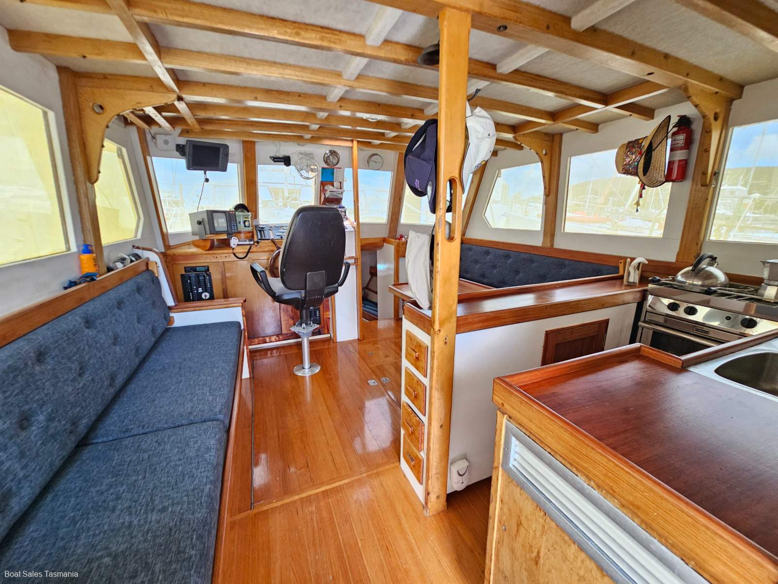 Ray Kemp 40' Huon Pine Motorsailer "Mac David"