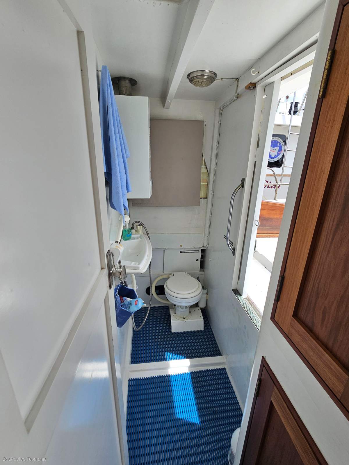 Ray Kemp 40 Huon Pine Motorsailer Mac David