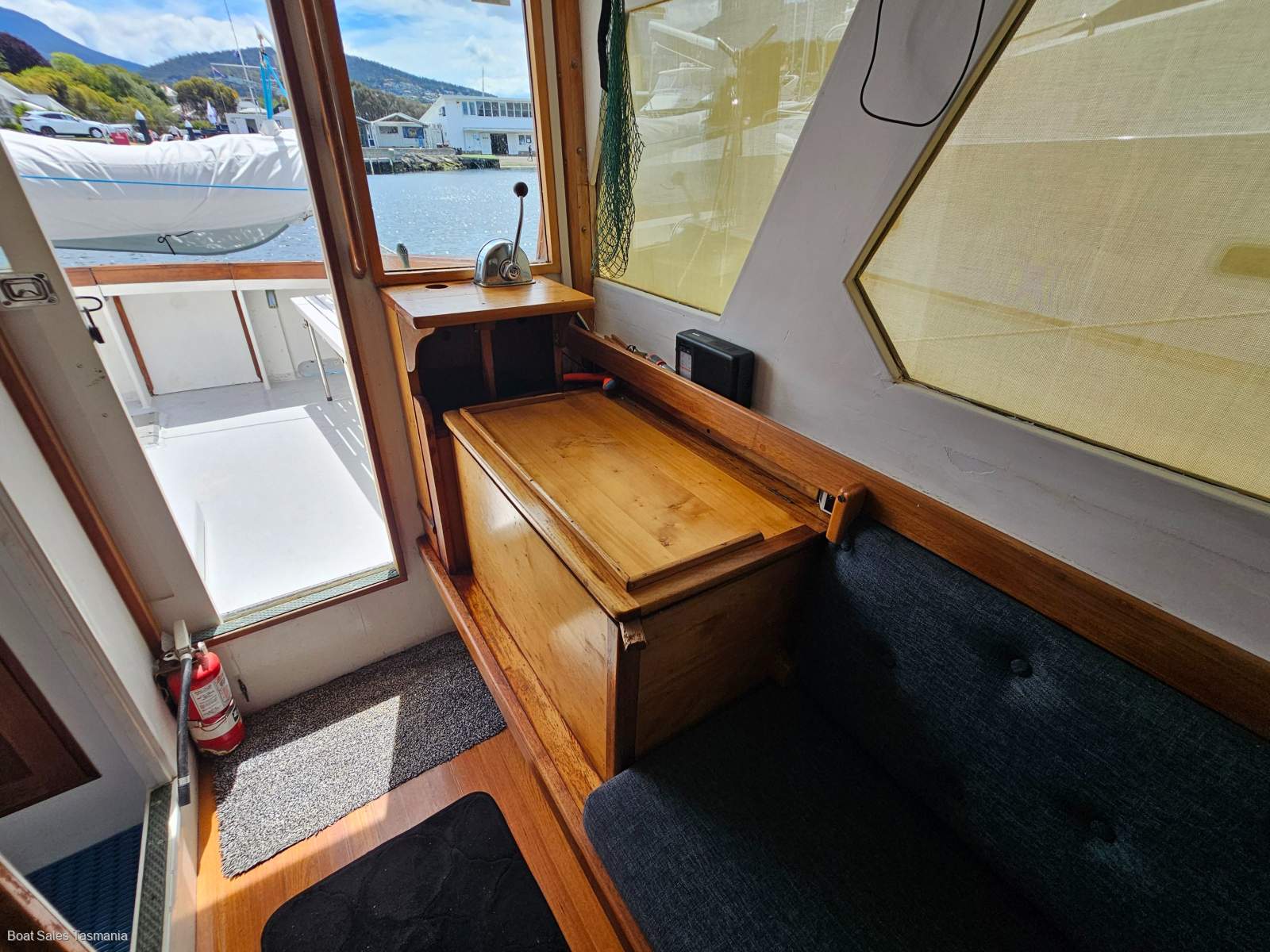 Ray Kemp 40 Huon Pine Motorsailer Mac David