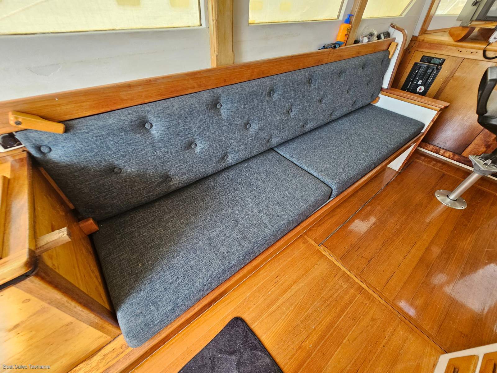 Ray Kemp 40 Huon Pine Motorsailer Mac David