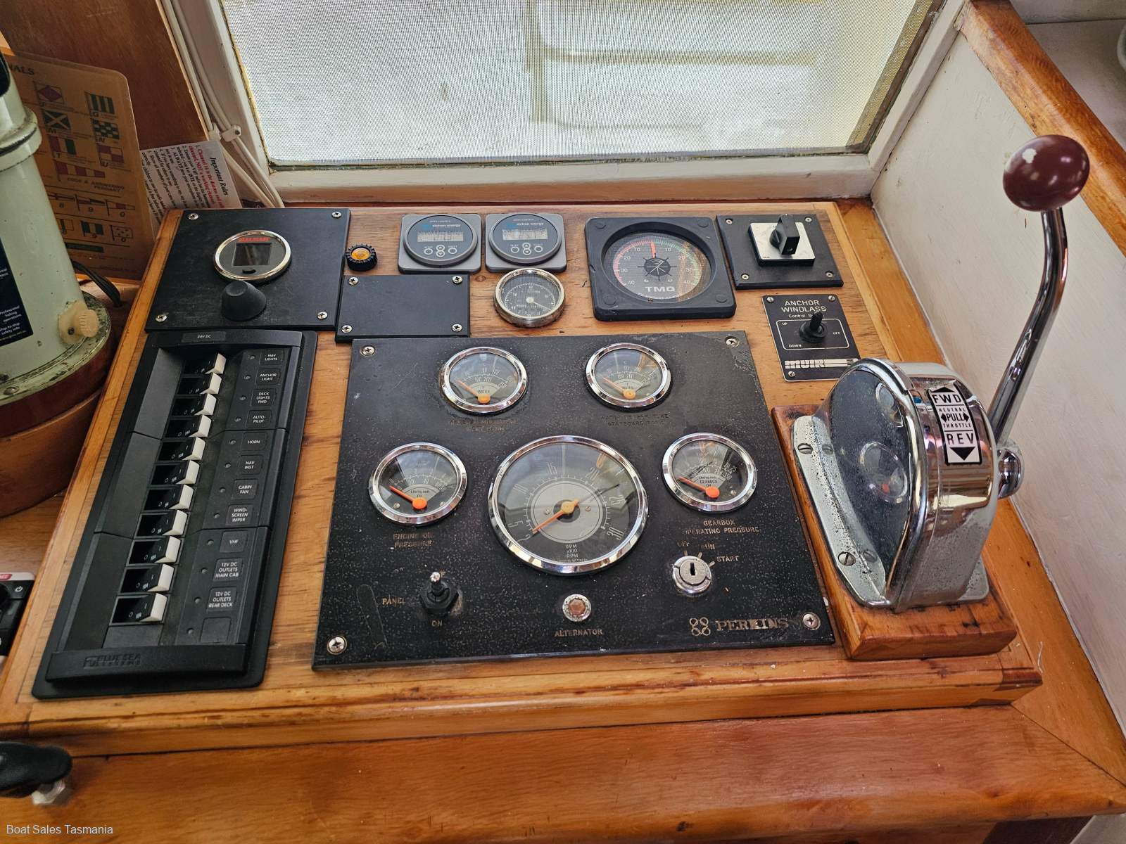 Ray Kemp 40 Huon Pine Motorsailer Mac David