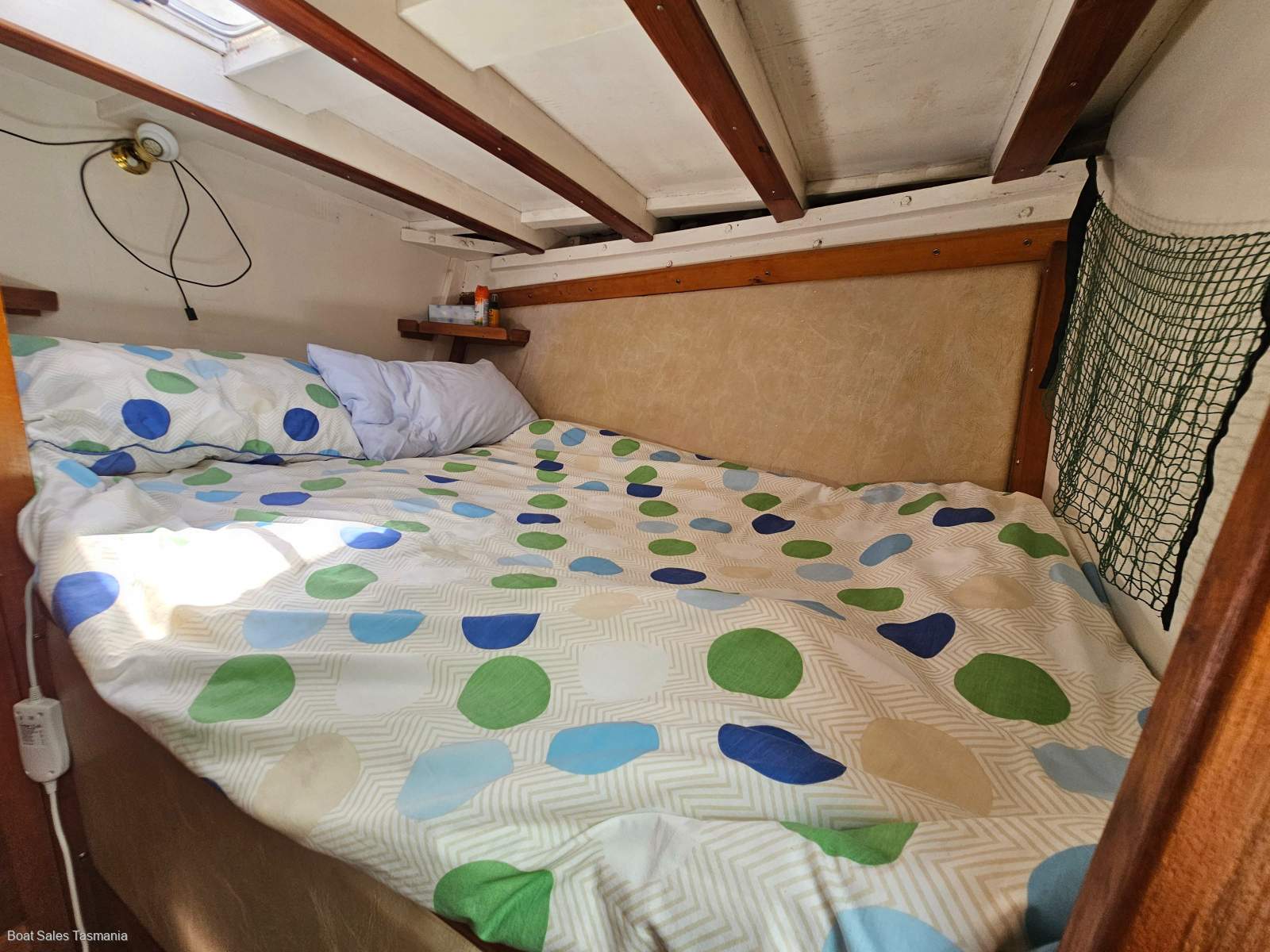 Ray Kemp 40 Huon Pine Motorsailer Mac David