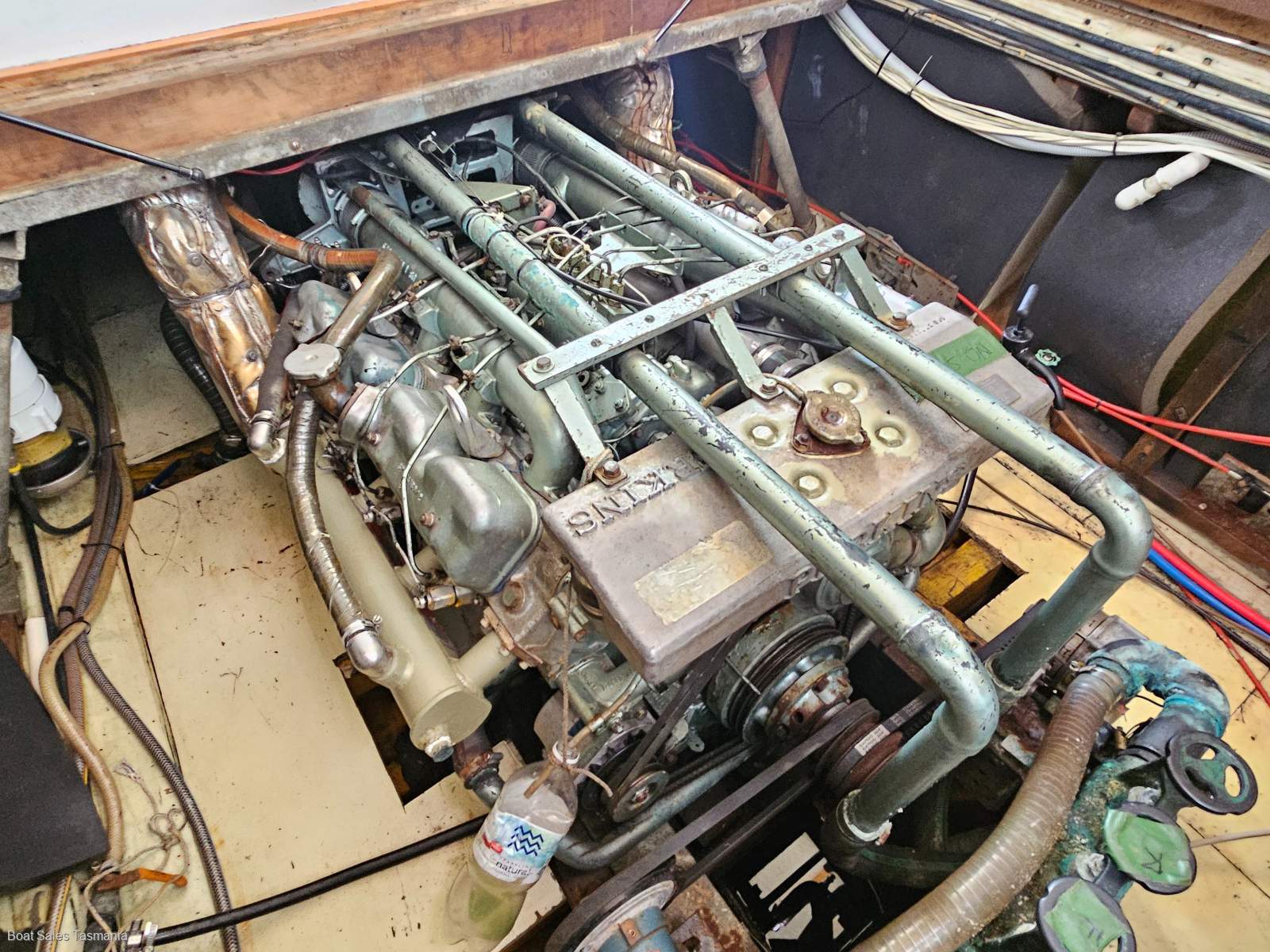 Ray Kemp 40 Huon Pine Motorsailer Mac David