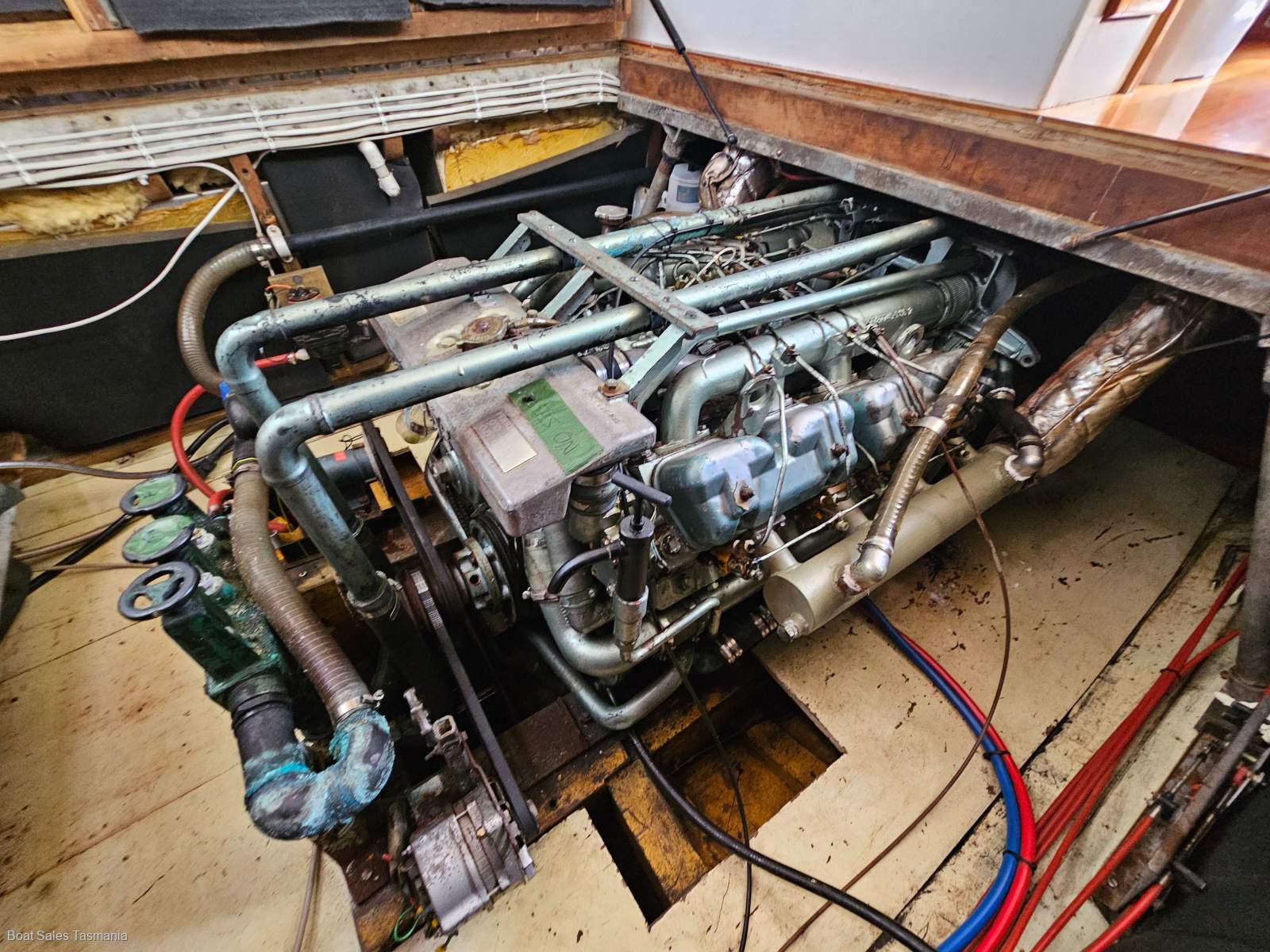 Ray Kemp 40 Huon Pine Motorsailer Mac David