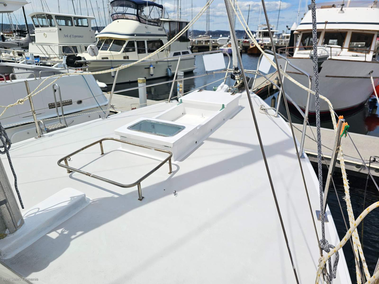 Ray Kemp 40 Huon Pine Motorsailer Mac David