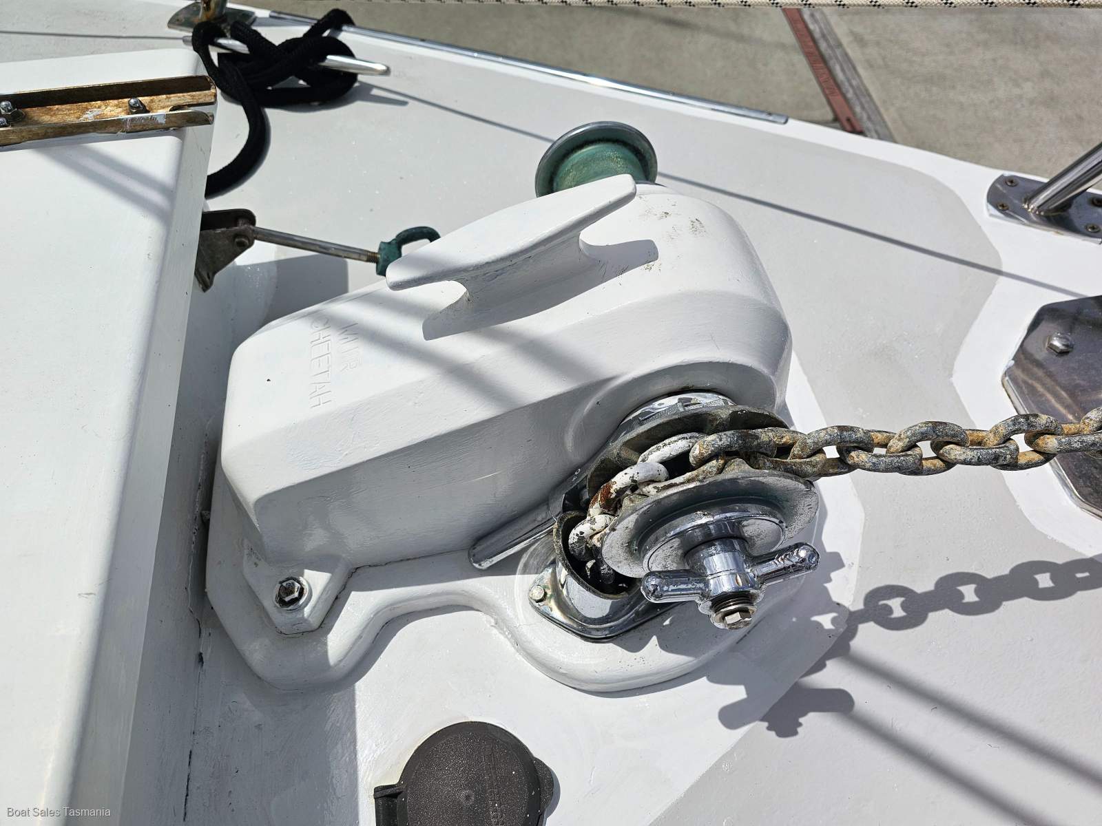 Ray Kemp 40 Huon Pine Motorsailer Mac David