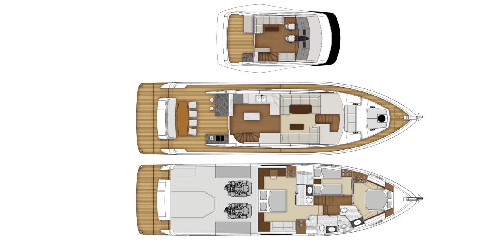 Whitehaven 6500 Flybridge