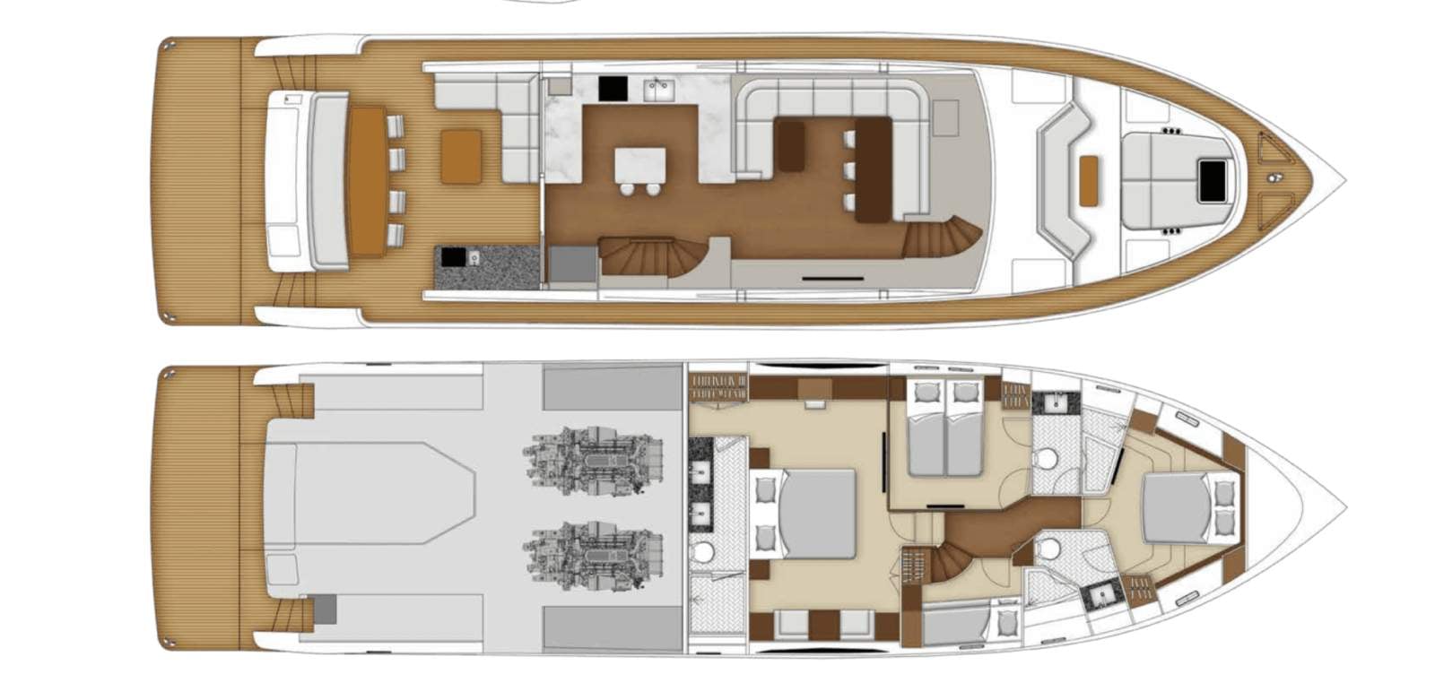 Whitehaven 7600 Flybridge
